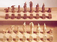 Les pices d'chec